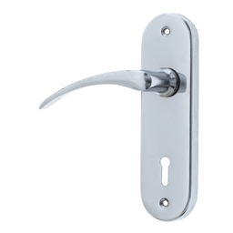 M5E11 - 2 Lever Lockset 6" Chrome Plated